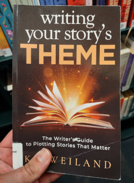 A re-enactment of me finding this book at the library.